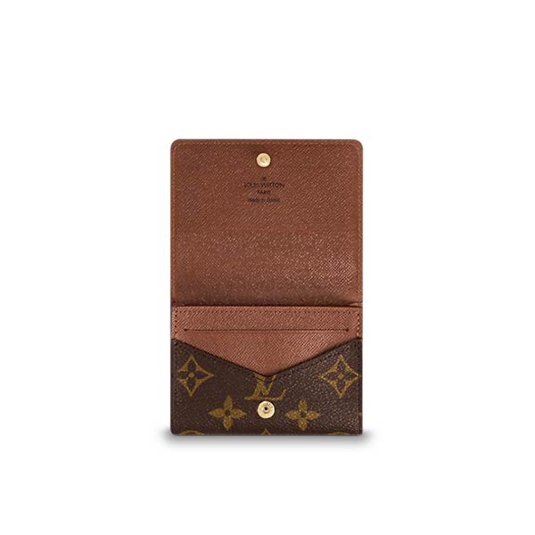 Louis Vuitton LV Enveloppe Carte De Visite 扣式卡片套 