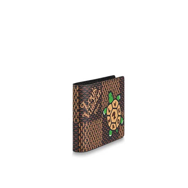 Louis Vuitton LV x NIGO聯名 Multiple 錢包