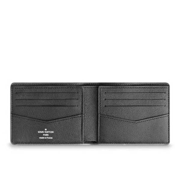 Louis Vuitton Slender 黑棋盤格紋錢包
